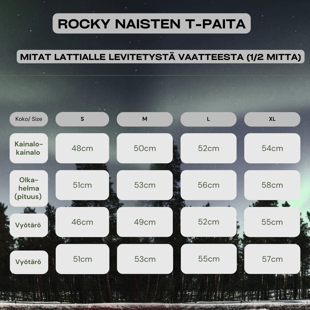 HALOT Rocky Naisten t-paita